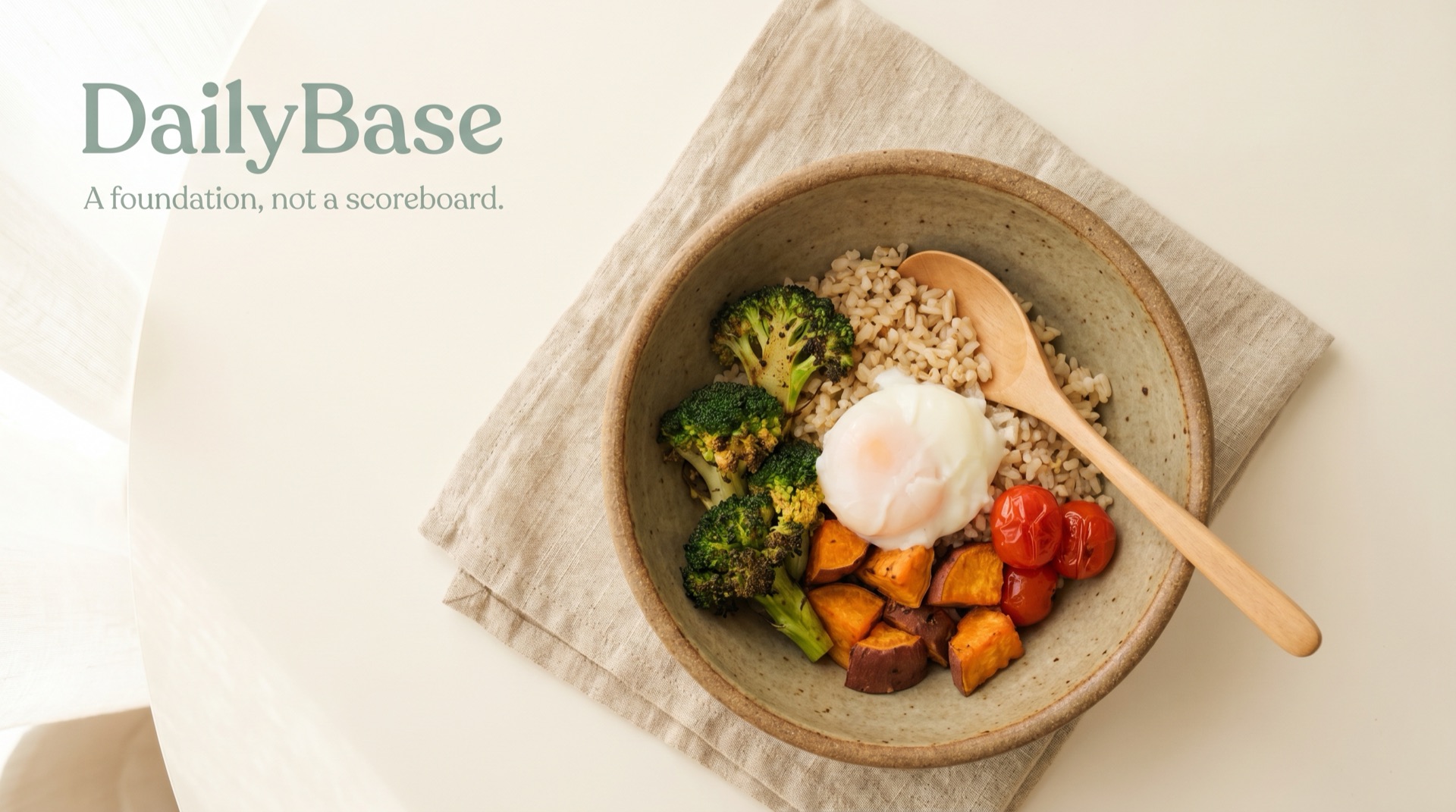 DailyBase — A foundation, not a scoreboard.